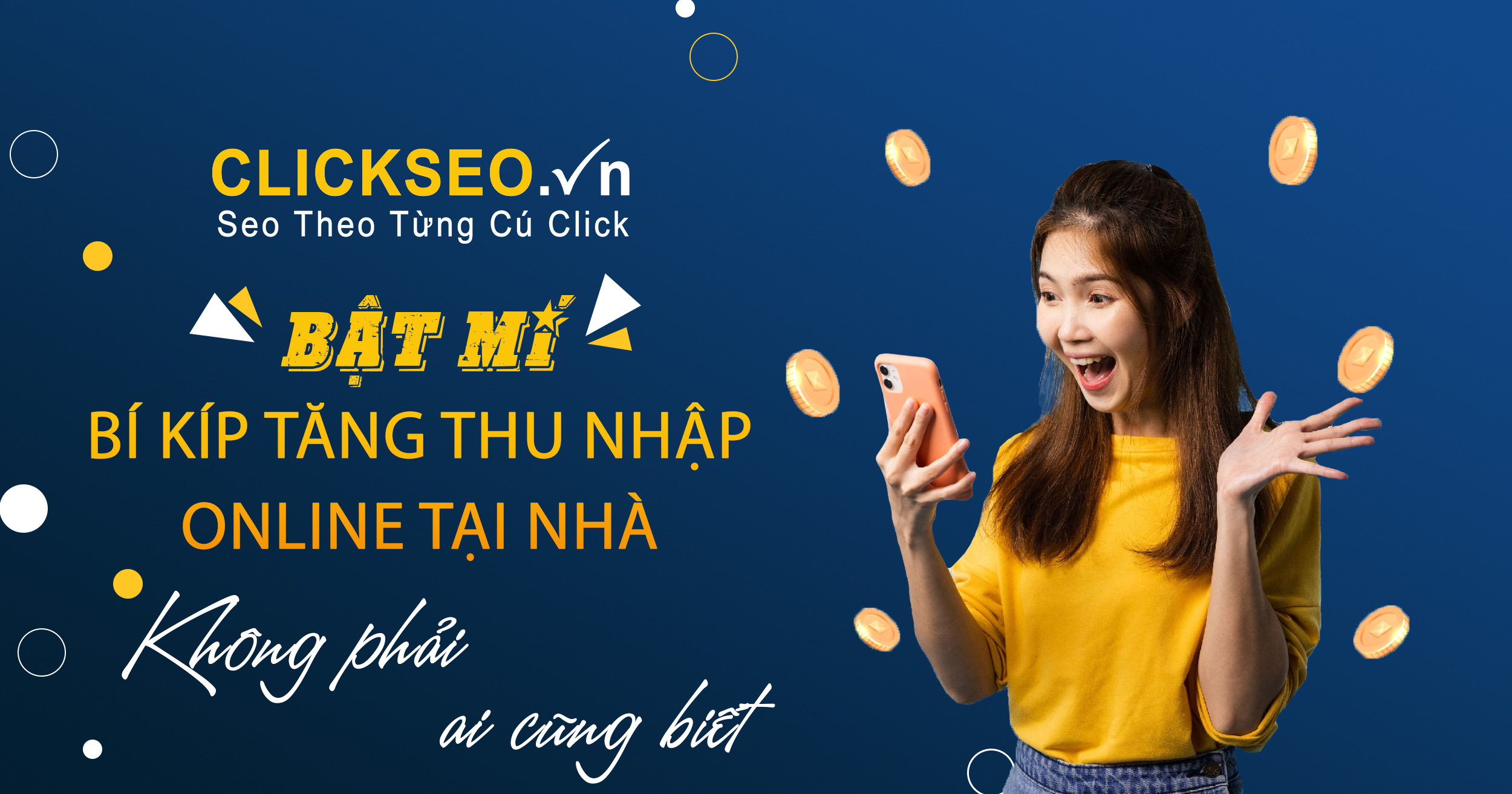kiếm tiền cùng clickseo